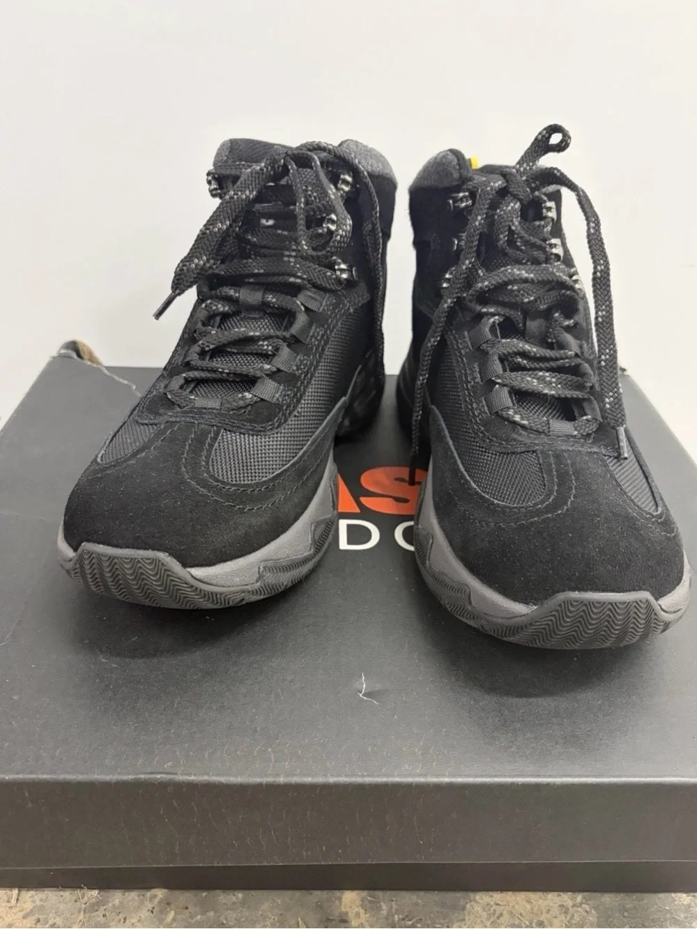 NWT BASS Outdoor Men's Black Trail Boots